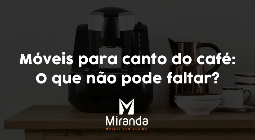 móveis para canto do café