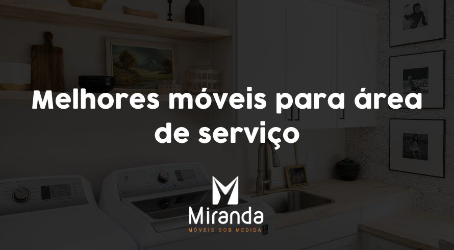 móveis para área de serviço